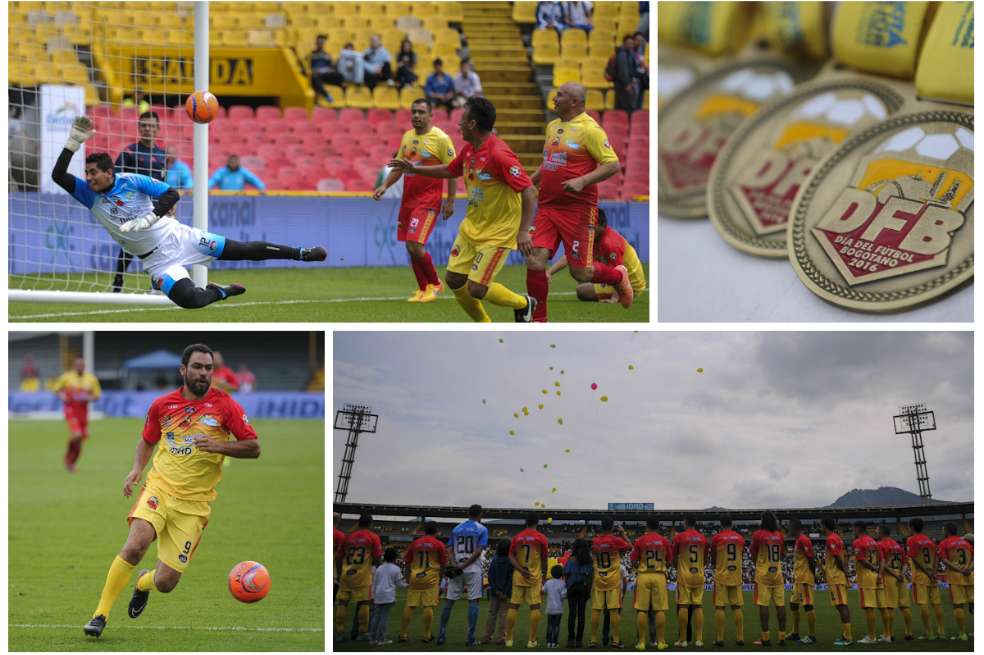 Las mejores imágenes del Día del Fútbol Bogotano