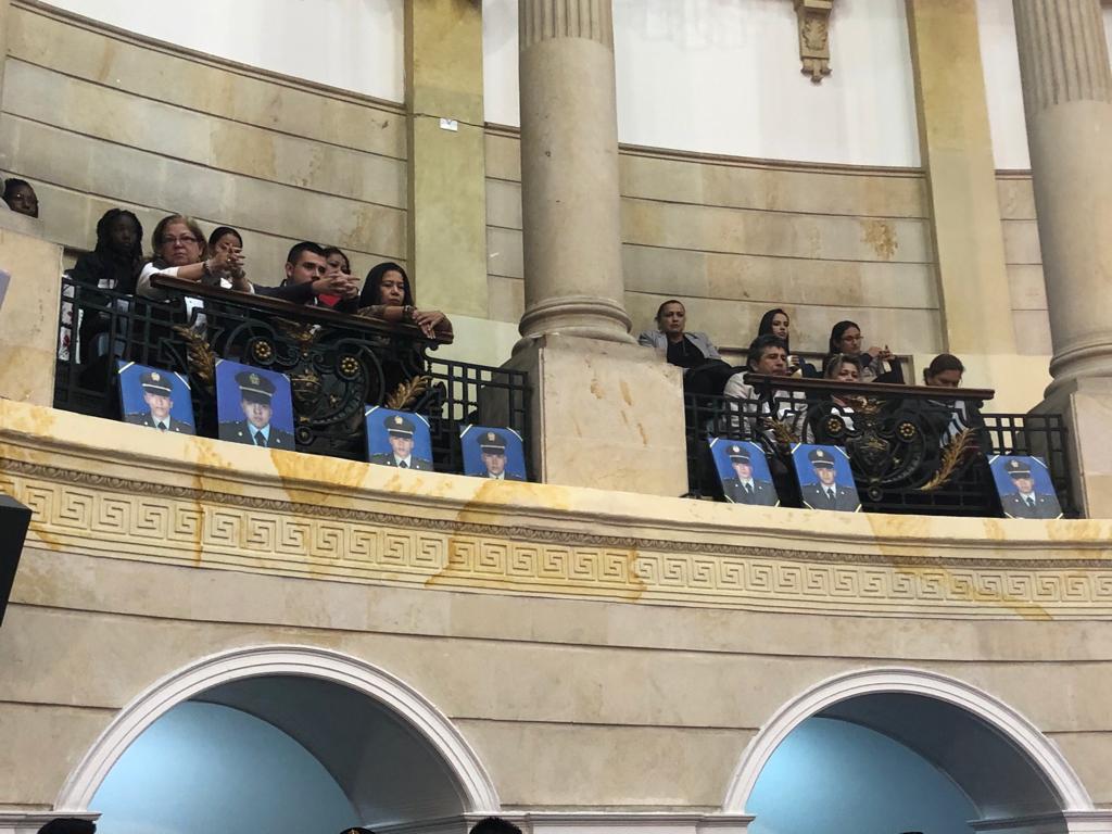 Entregarán pensión a familiares de las víctimas del atentado en la Escuela de Cadetes