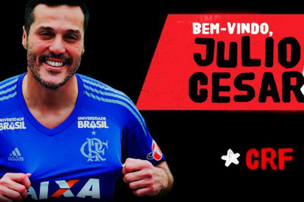 Flamengo anunció el regreso del arquero Julio César