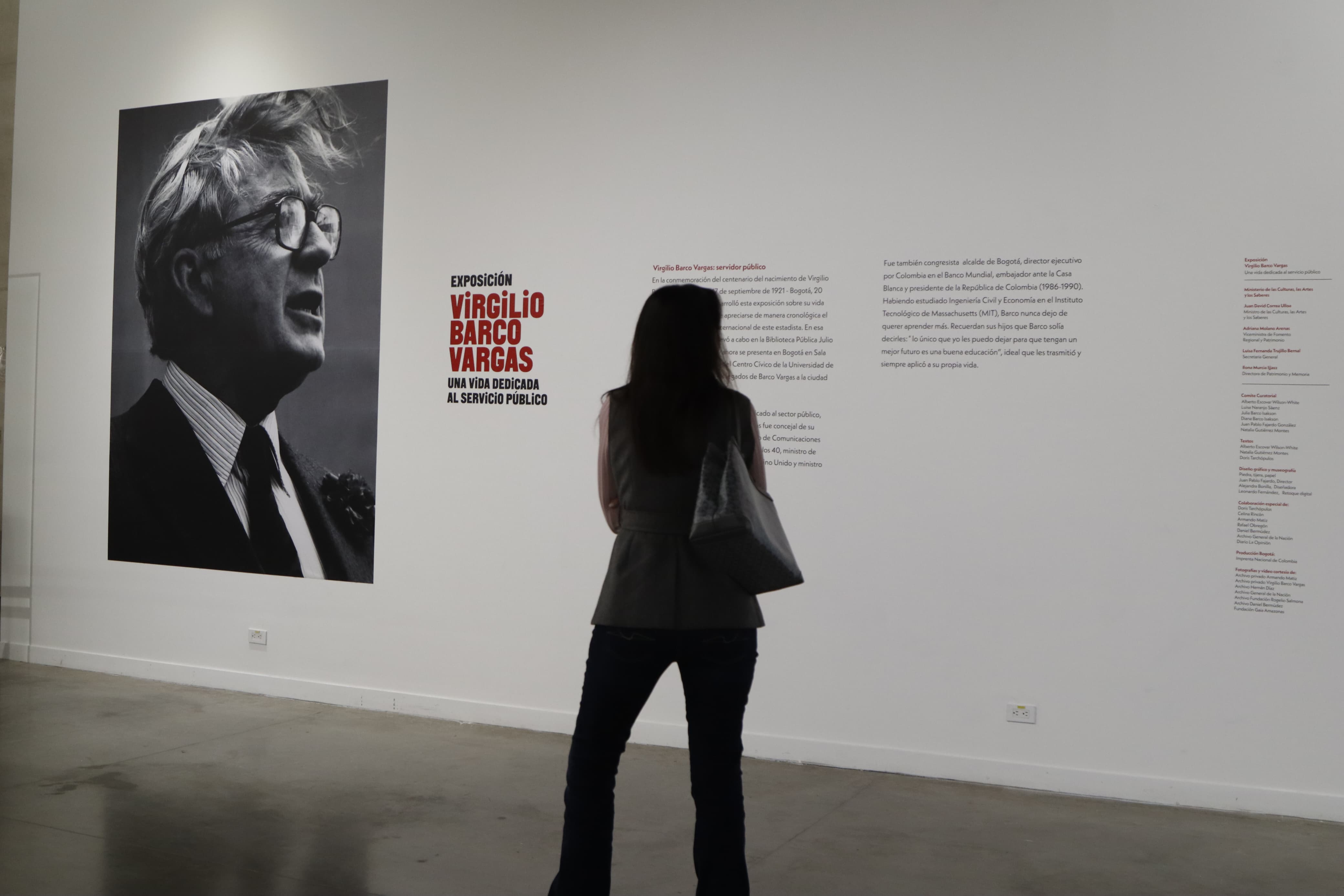 “Una vida dedicada al servicio público”, la exposición sobre Virgilio Barco Vargas