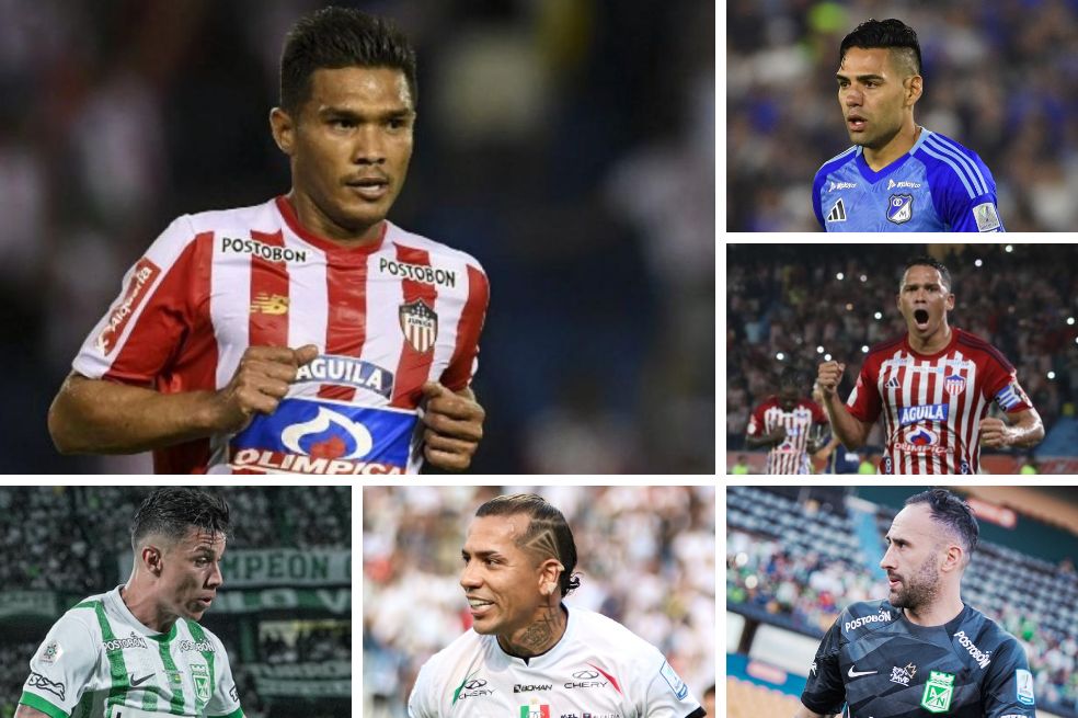 Teo, Bacca, Falcao, Ospina, Dayro y más: los ídolos que regresaron a casa