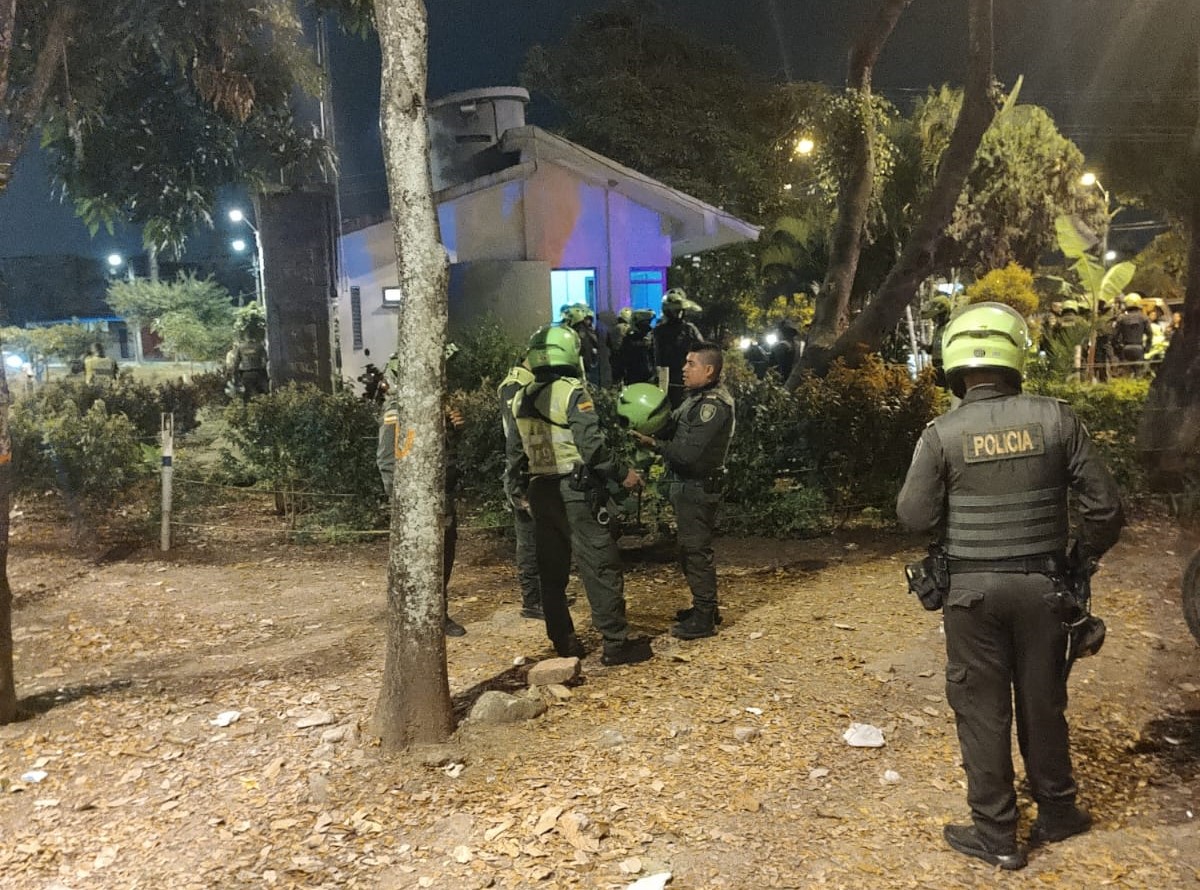 Ataque a CAI del barrio Alfonso Bonilla Aragón