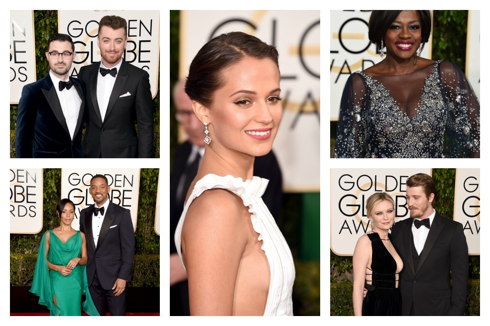 Alfombra roja de los premios globo de Oro 2016