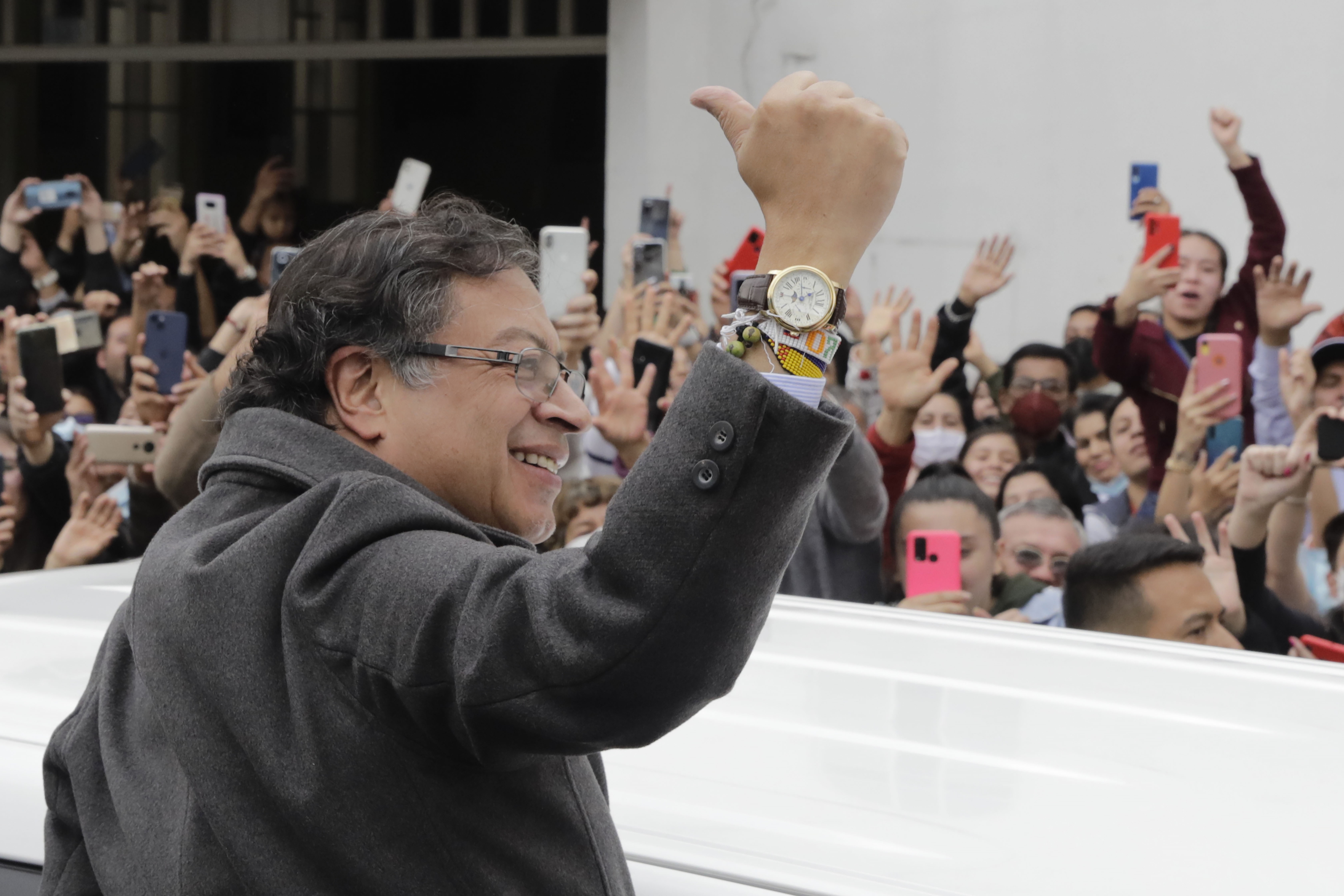 Gustavo Petro gana en Bogotá con más de dos millones de votos a su favor