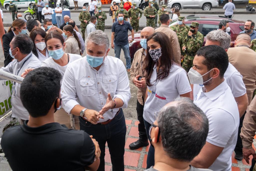 Respuestas encontradas en calles caleñas a la visita de Iván Duque