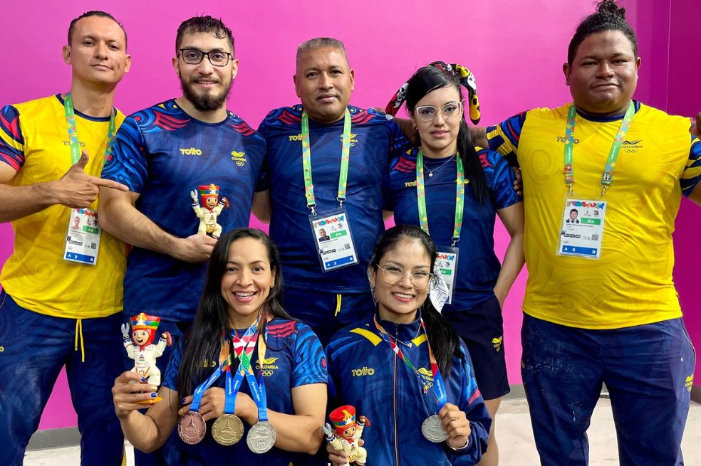 Colombia se mantiene como líder de los Juegos Bolivarianos: así va el medallero