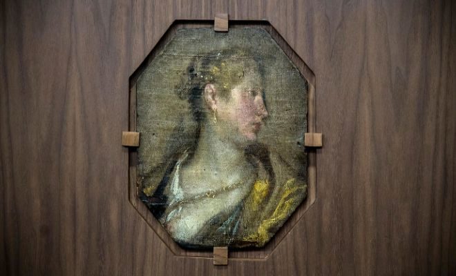 Sale a la luz en Valencia nueva obra inédita de Velázquez, "Dama de perfil"