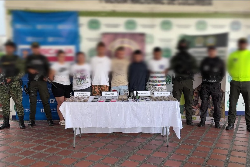 Caen Los Chamos, dedicados a la extorsión en Pereira