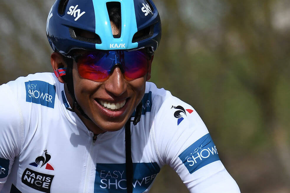 Egan Bernal escaló al segundo puesto de la general en la París-Niza