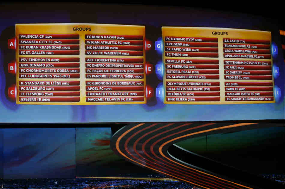 Sevilla y Tottenham, los más fuertes en fase de grupos de Europa League