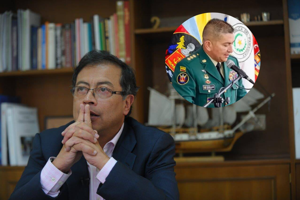 La foto fue sacada de contexto: general Garzón tras su retiro por orden de Petro