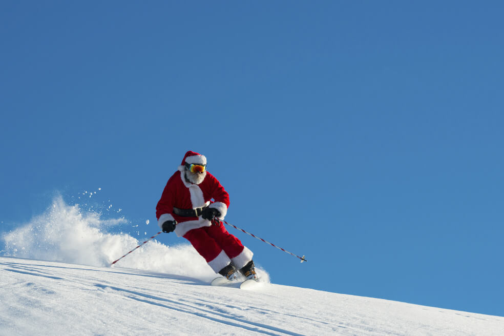 Se acerca la Navidad y con ella, se alistan las carreras de Papá Noel