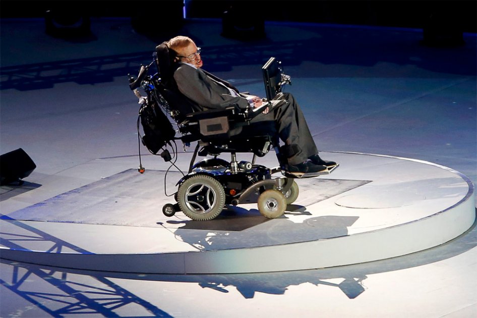 Hawking inicia la ceremonia de apertura de los Paralímpicos