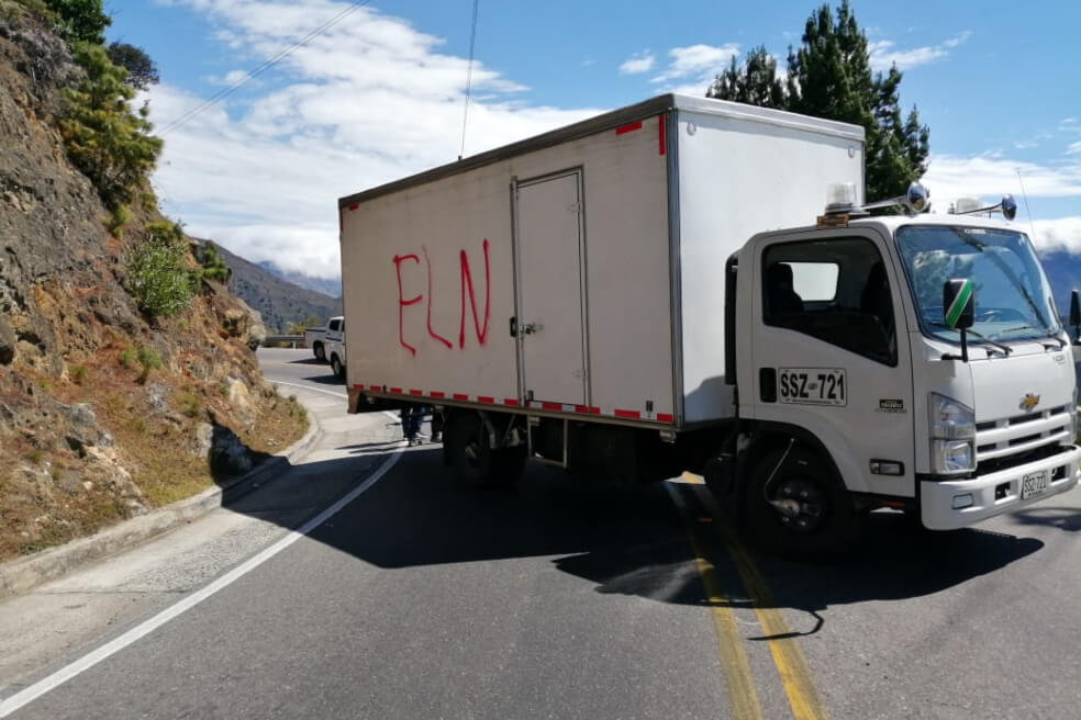 Ejército rompe bloqueo del Eln en vía que conecta a Cúcuta con Bucaramanga