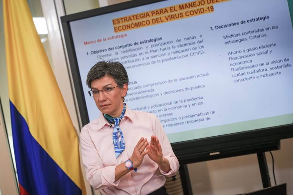 Claudia López explicará las obras civiles que incluye el Plan de Desarrollo de Bogotá