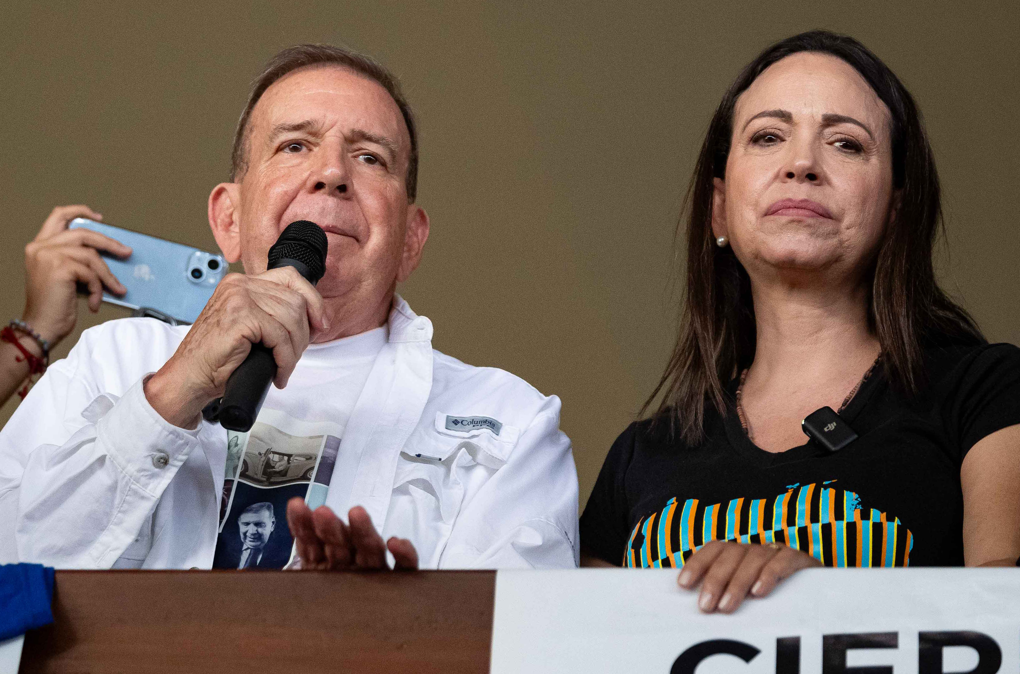 El jefe de seguridad de la opositora venezolana María Corina Machado fue detenido