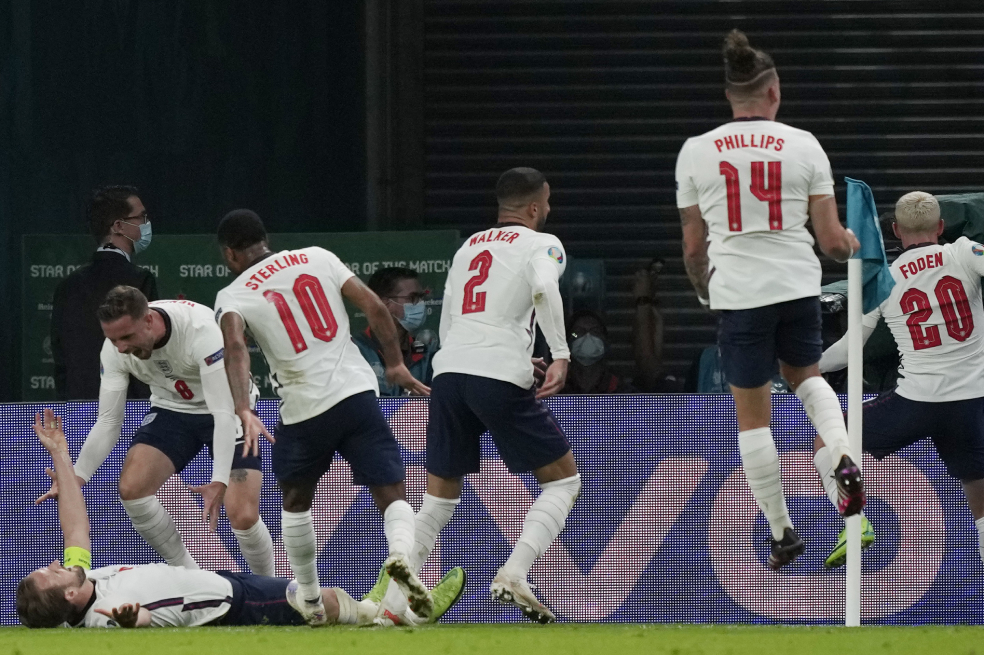 Inglaterra derrotó a Dinamarca y jugará la final de la Eurocopa con Italia