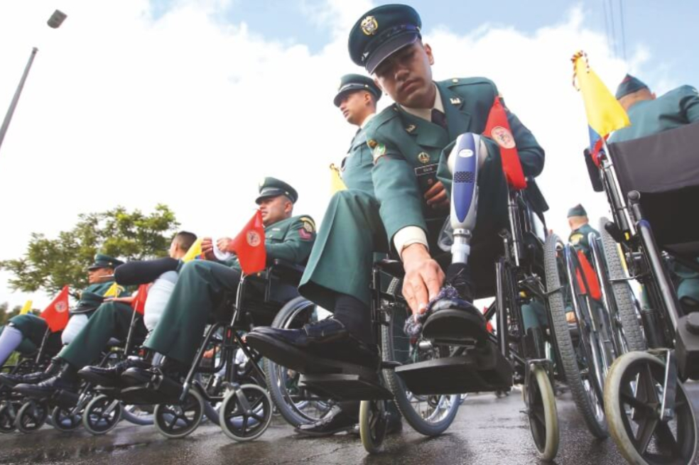 Exmiembros de Fuerza Pública discapacitados piden mayor atención