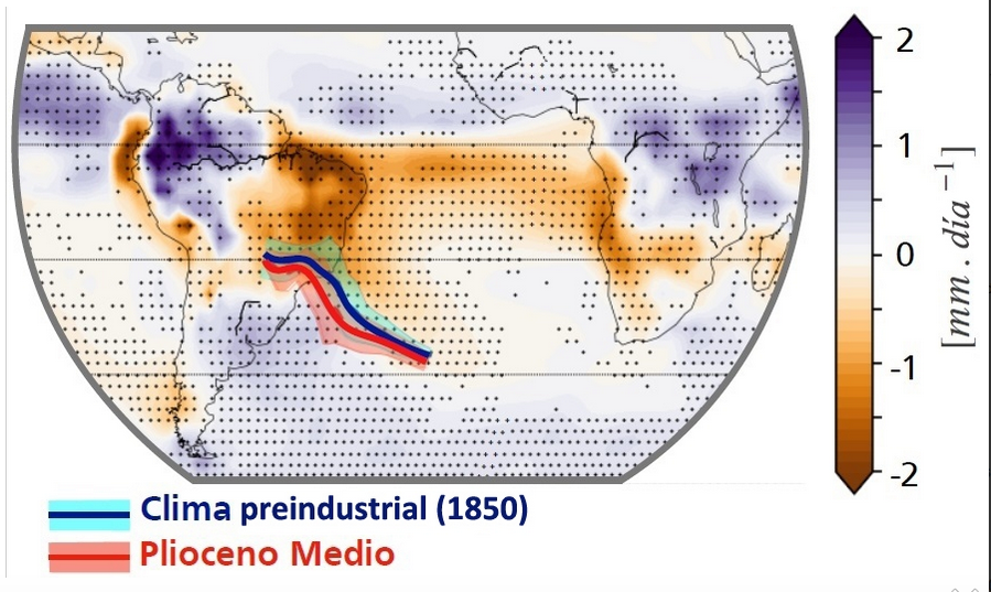 Lluvias en el hemisferio sur pueden disminuir 30% si temperatura global sube 3 °C