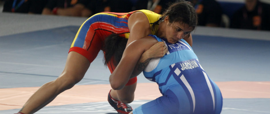 La lucha le entregó medallas de oro, plata y bronce a Colombia en los Centroamericanos