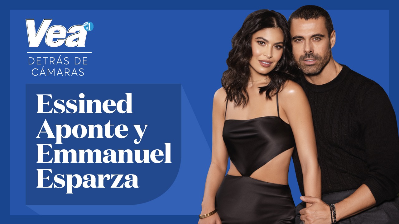 Detrás de cámaras: Emmanuel Esparza y Essined Aponte le apuestan al amor