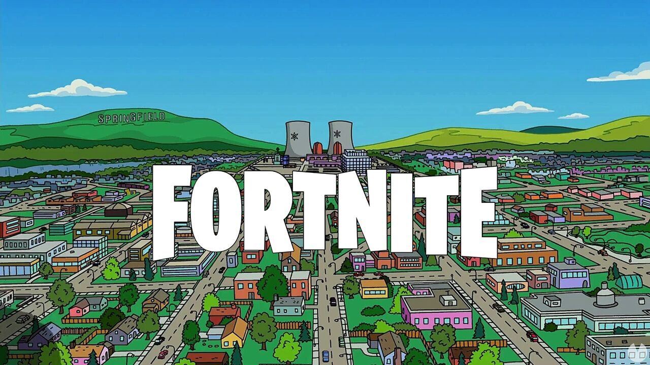 El nuevo mapa de Springfield en Fortnite hace parte de la actual mini temporada del juego.