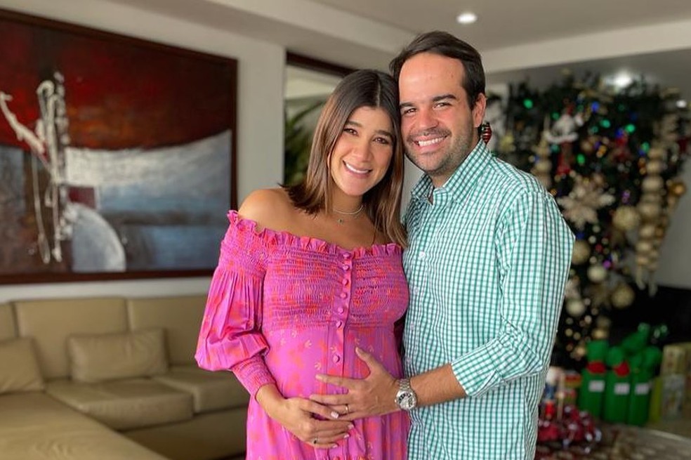 Esta es la primera foto de Cayetana, hija de la presentadora Andrea Jaramillo