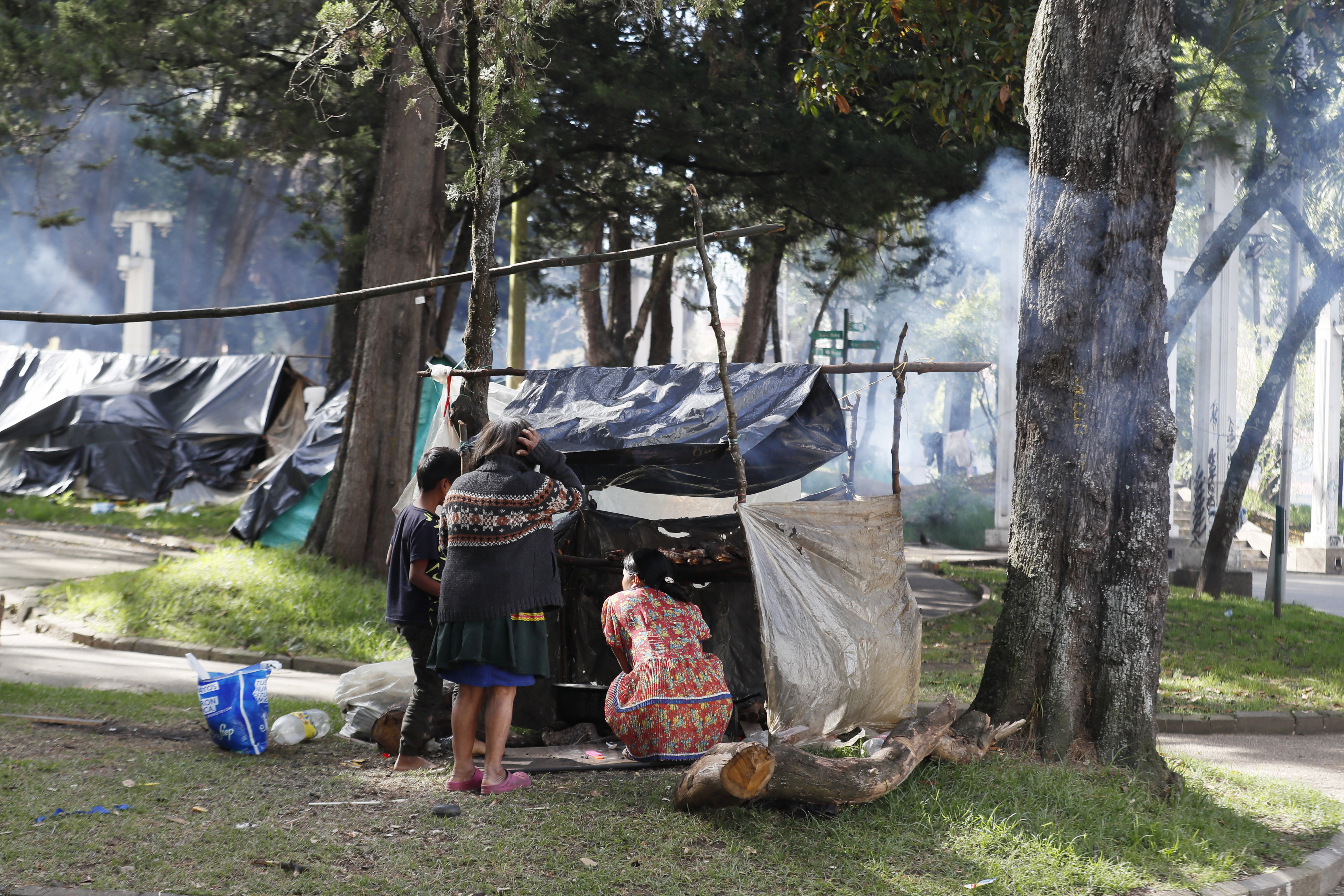 92 familias Emberá asentadas en el parque Nacional retornarán a Chocó y Risaralda