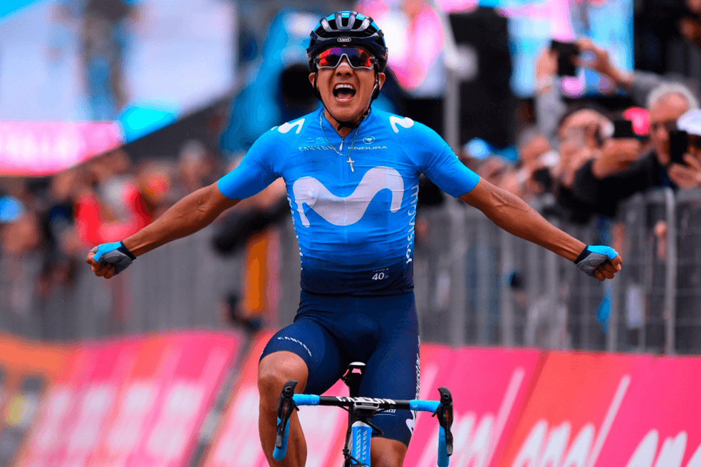 Carapaz: el nuevo líder del Giro es un ecuatoriano formado en las montañas de Colombia