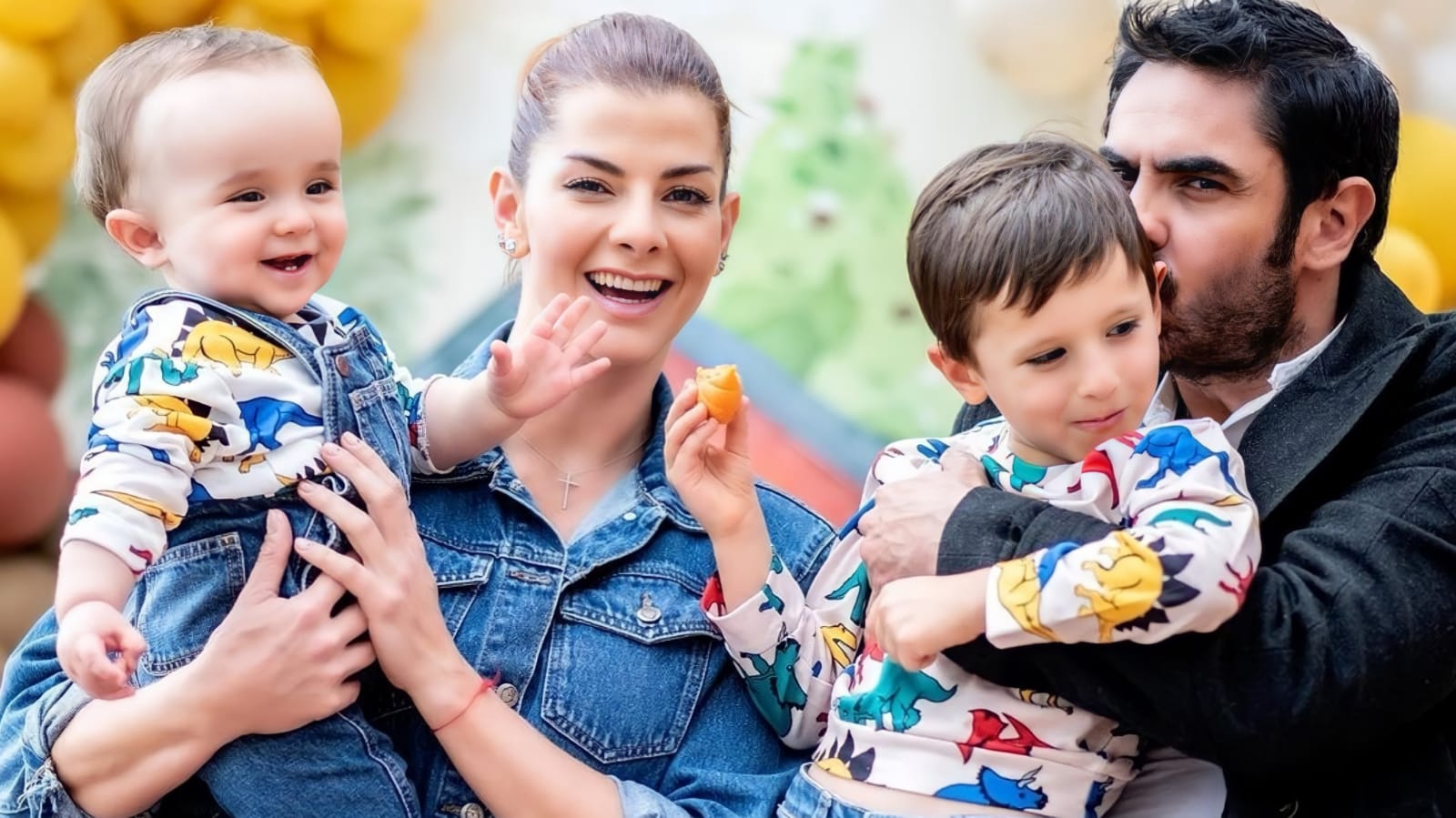 Foto: así felicitó Carolina Cruz a Lincoln Palomeque en el Día del Padre