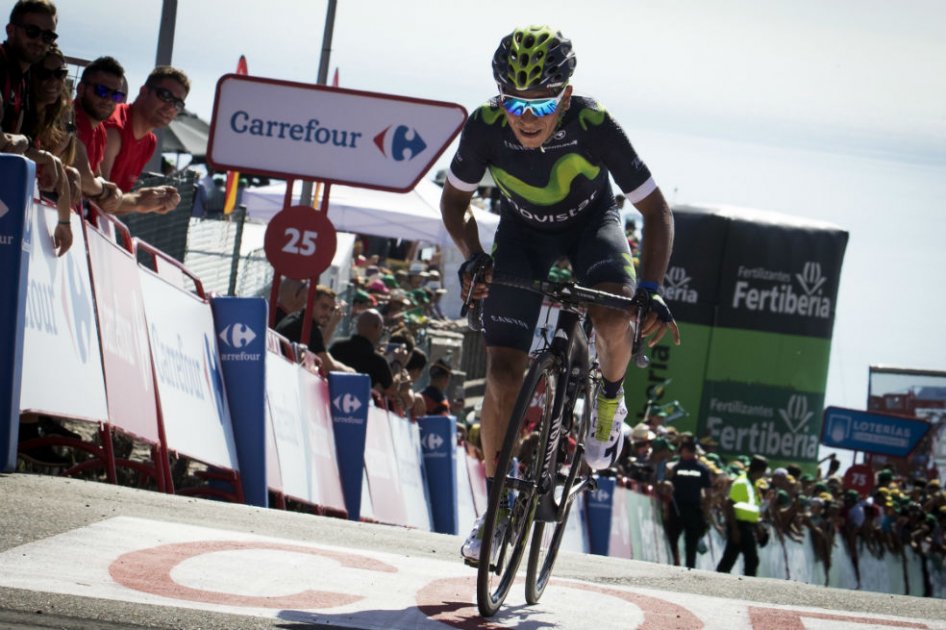 Nairo Quintana, pedalista del Movistar Team. Foto: AFP
