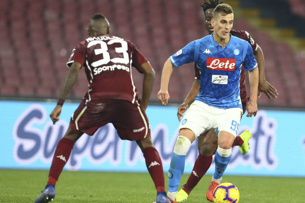 El Napoli de David Ospina empató con Torino
