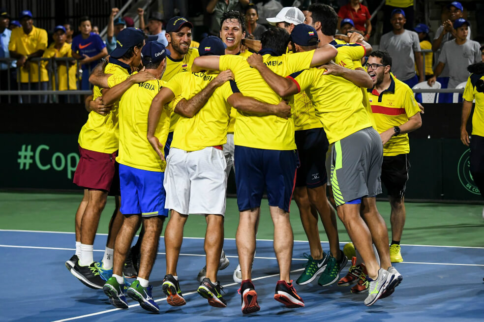 Grandes figuras del deporte promocionan la final de la Copa Davis