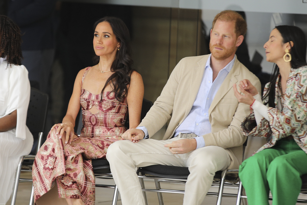 LOS DUQUES DE SUSSEX PRIMER DÍA DE SU VISITA OFICIAL A COLOMBIA