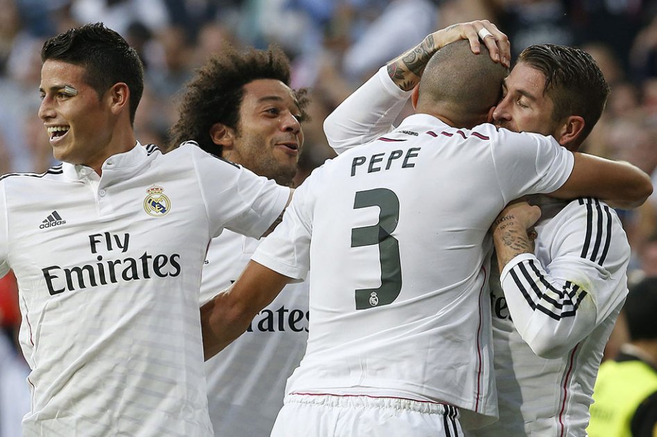 Real Madrid derrotó al Barcelona con gran actuación de James