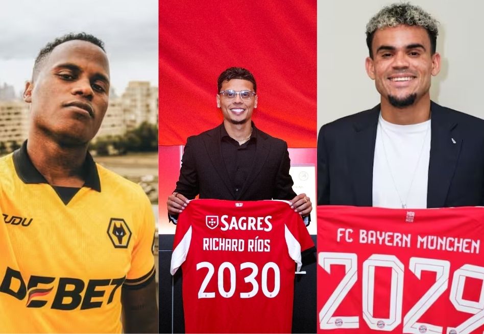 Una cifra histórica: estos son los millones que movieron los fichajes colombianos