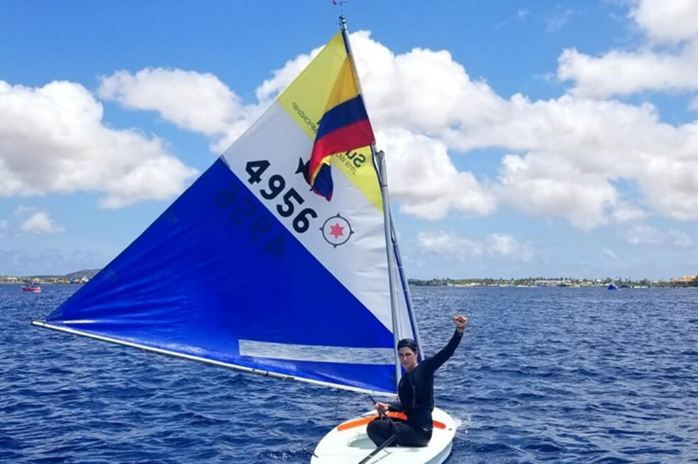 Simón Gómez Ortíz Campeón Mundial Juvenil de Vela Sunfish 2019