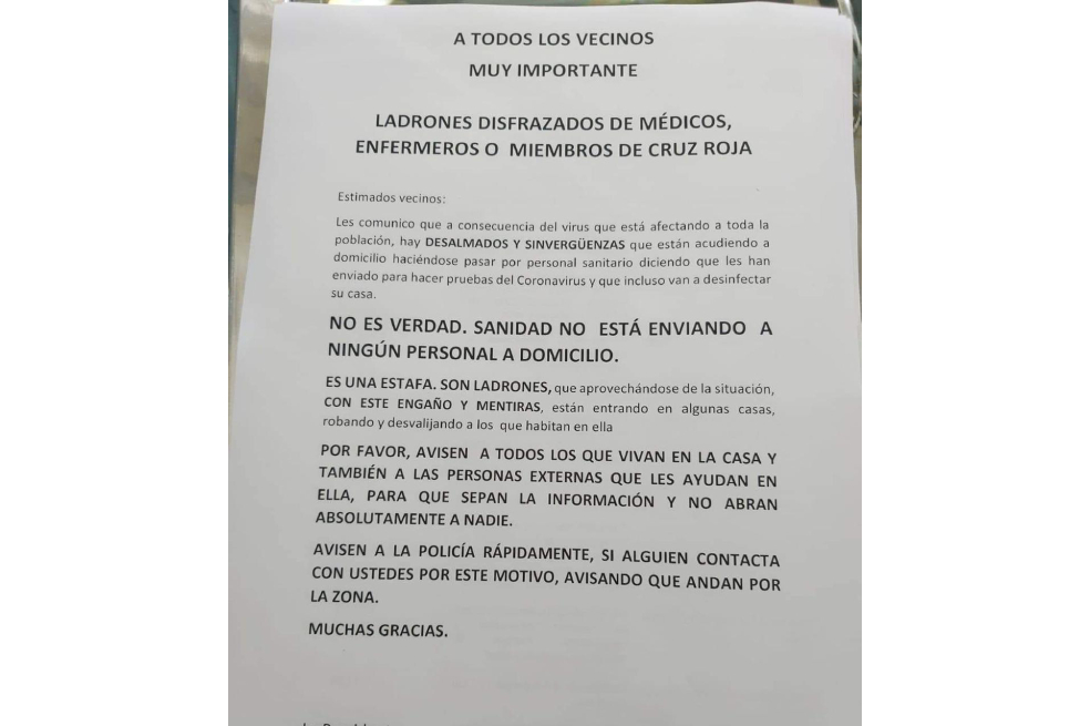 La Secretaría de Salud anunció que no tiene conocimiento de este tipo de campañas y recordó que los ciudadanos siempre pueden informarse mediante el número (1) 3 649666, habilitado para atender dudas o requerir más información sobre el coronavirus.