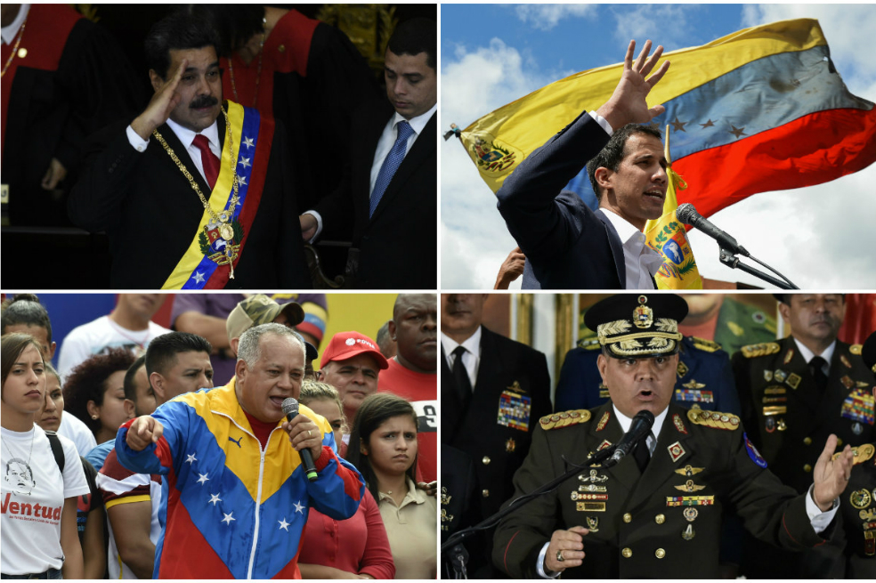 Conozca quiénes son los protagonistas de la lucha por el poder en Venezuela