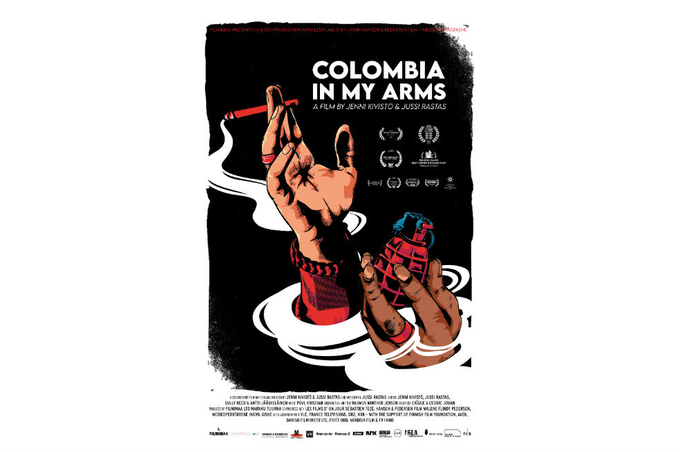 "Colombia in my arms" o "Colombia fue nuestra" es una producción internacional entre Finlandia, Francia, Noruega y Dinamarca. Fue grabada en Colombia.