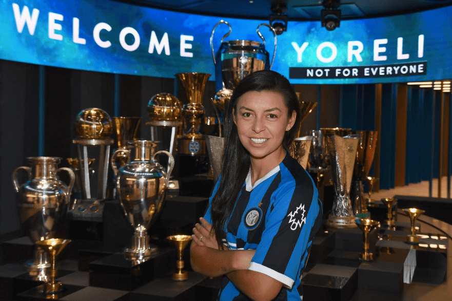 A sus 26 años, Yoreli Rincón llegó a uno de los grandes clubes de Europa. / Twitter Yoreli Rincón