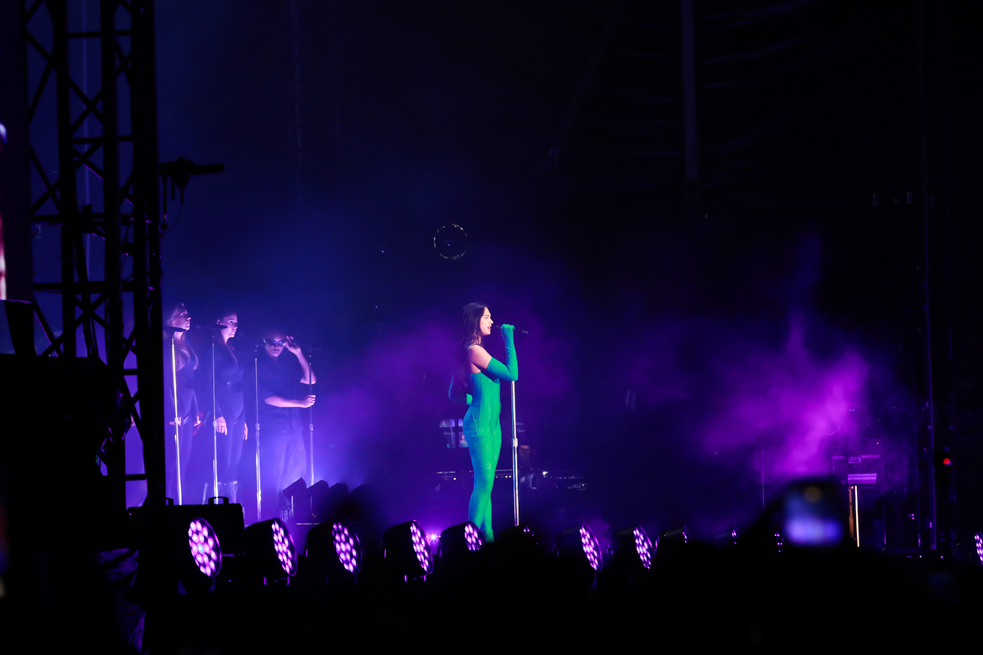 Dua Lipa Concierto en Bogotá 2022 CROMOS