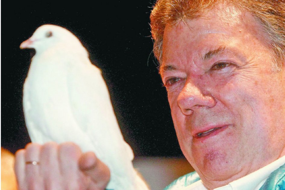 Santos, obsesionado por la paz