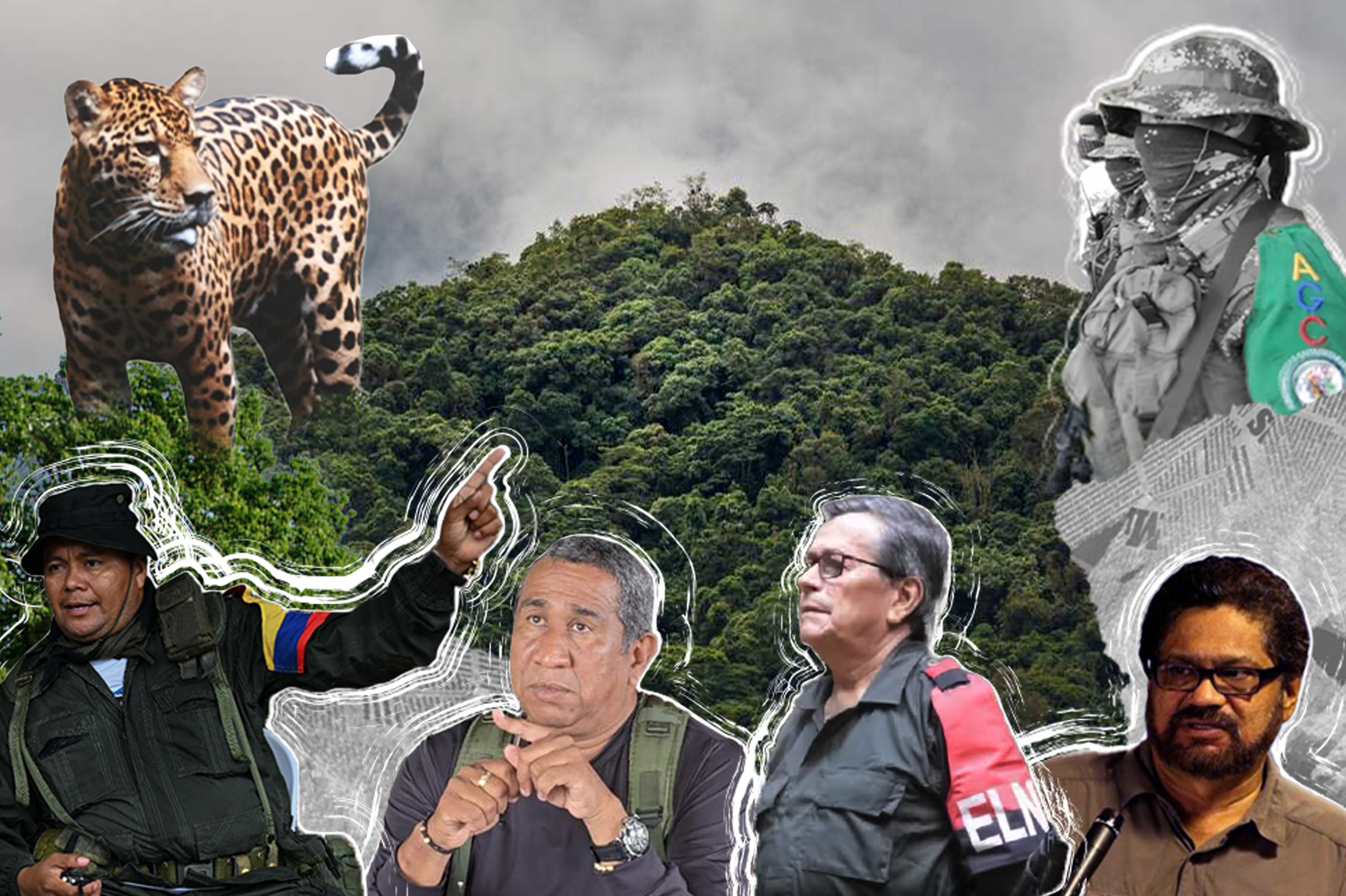 Paz Total: ¿Cómo pagarán la deuda ambiental el Clan del Golfo, ELN y disidencias?