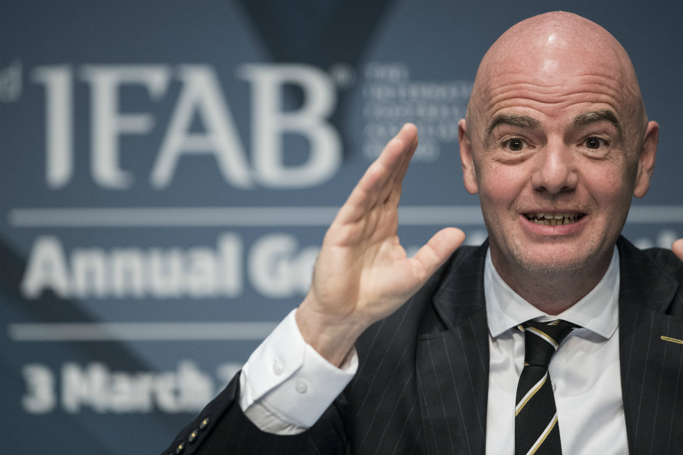 Infantino: «El VAR nos ayudará a tener una Copa del Mundo justa»