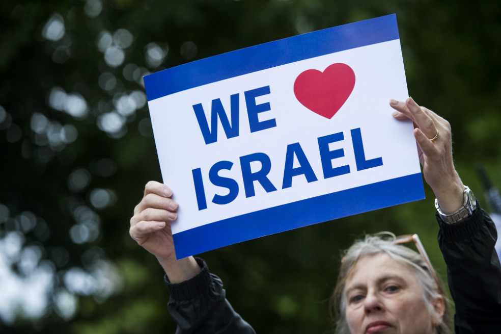 Israelíes exigieron por quinto año consecutivo un estado independiente en territorio palestino