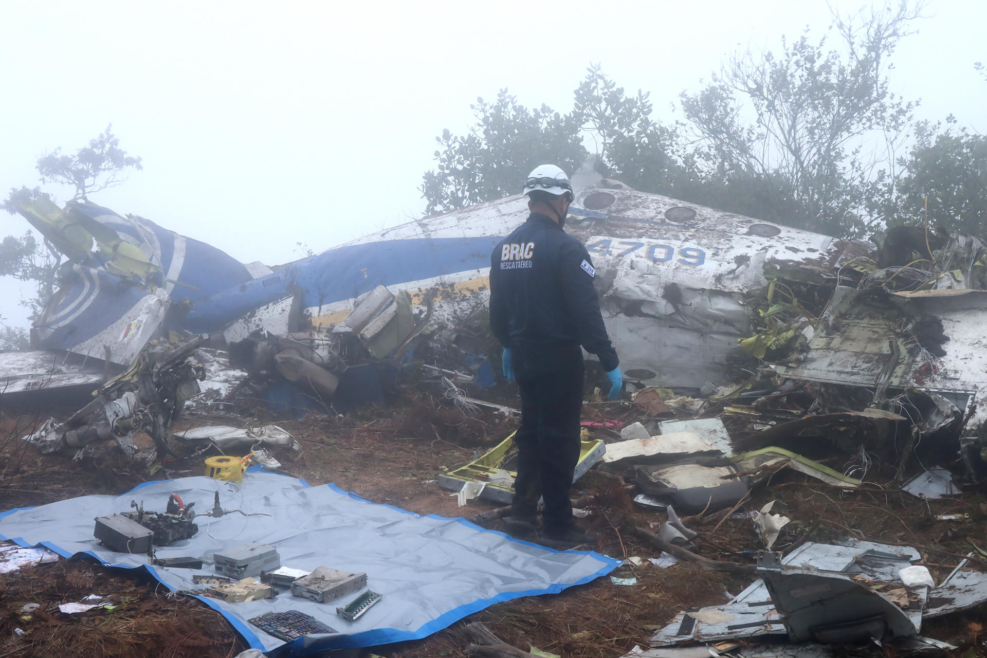 Las cosas que encontraron en la zona del accidente del avión de Satena en Norte de Santander