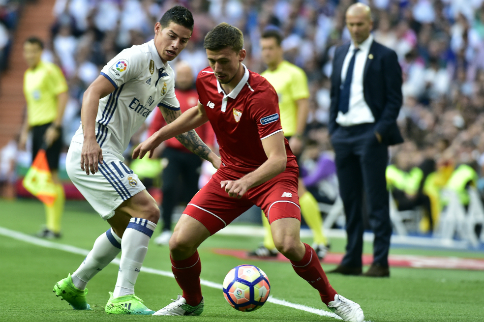 «James está aquí y pensamos sólo en los tres partidos que nos quedan»: Zidane