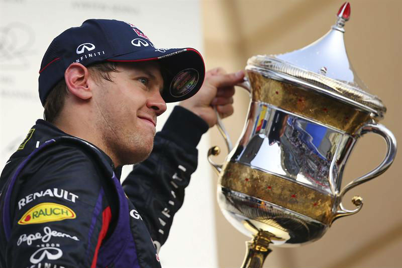 Sebastian Vettel se quedó con el Gran Premio de Baréin