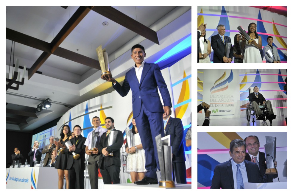 Así fue la ceremonia de premiación del Deportista del Año 2014